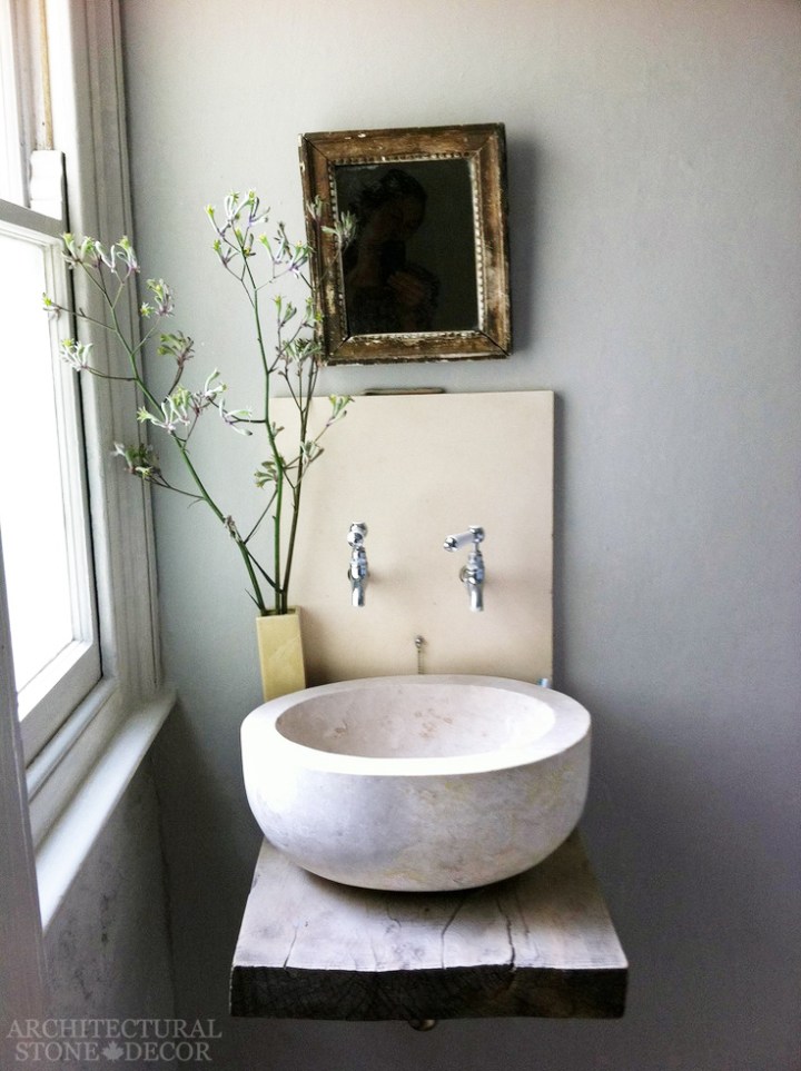 Farm-house-powder-room-canada-reclaimed-limestone-bowl