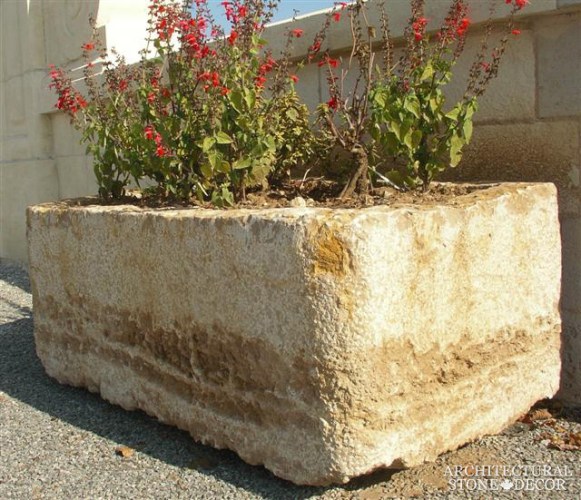 Trough-03-limestone-hand carved-reclaimed-trough-backyard-canada