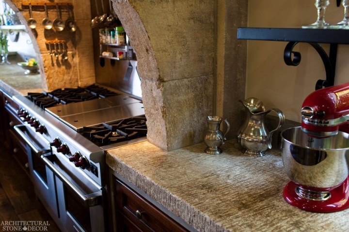 Modern-Neolithic-limestone-rustic-kitchen-flooring-countertop-butcher-block-antique-slab-sink-coastal2