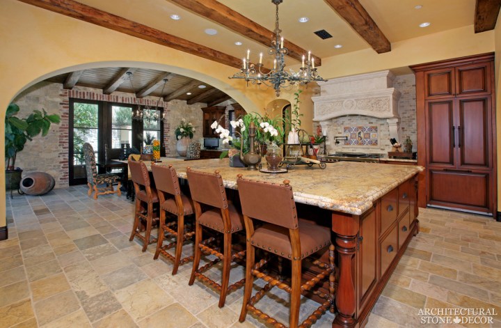 Tuscan-kitchen-reclaimed-limestone-sink-countertop-flooring-hood-flooring-3