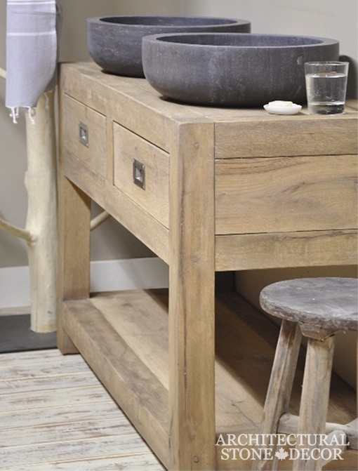 Bathroom-Belgium-Black-Basalt-vanity-Sinks-vessel-bowl-Farmhouse-style-bathroom
