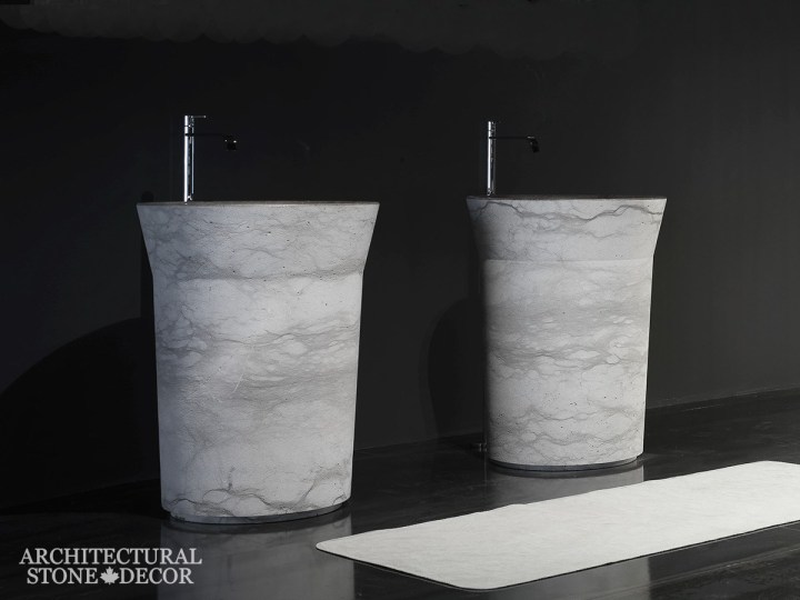 Bathroom-Marble-reclaimed-hand-carved-pedestal-vanity-Sink-his-and-hers-modern-style