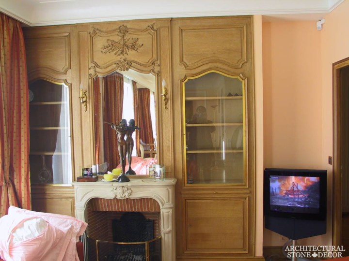 French-country-style-home-villa-living-room-reclaimed-limestone-handcarved-fireplace-mantel-canada-architectural-stone-decor-interior-design-1