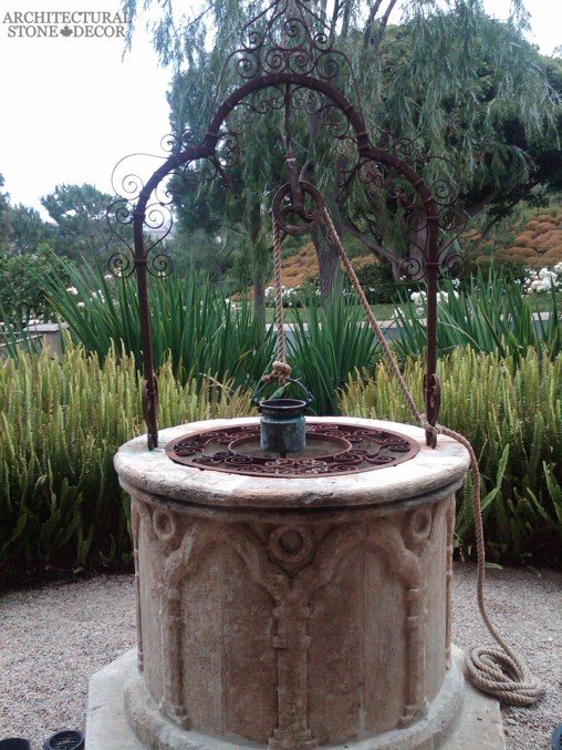tuscan-style-reclaimed-limestone-wellhead-canada-architectural-stone-decor