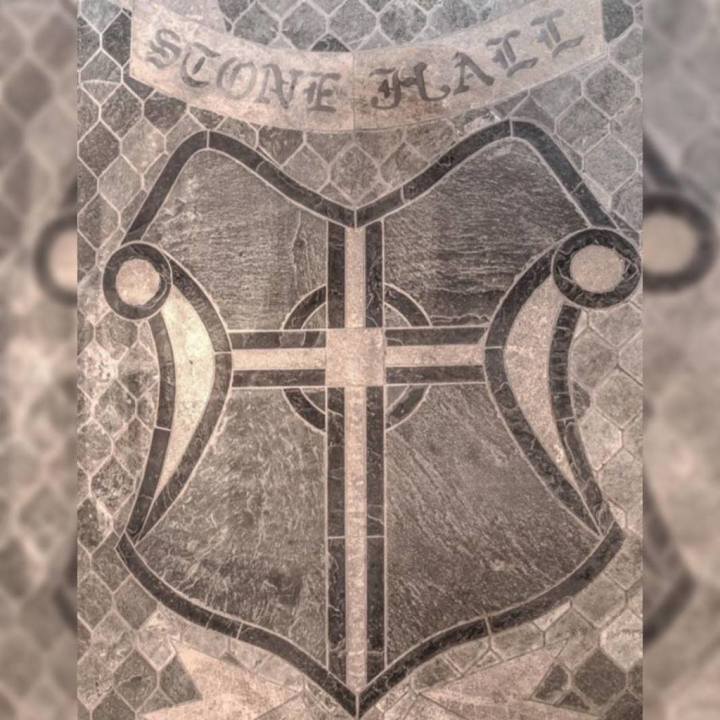 Reclaimed limestone family crest Game of thrones style sigil