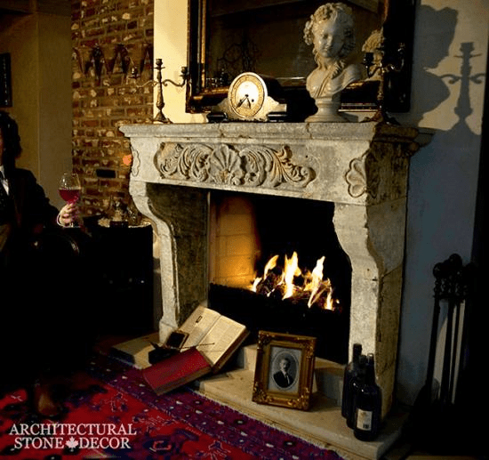 restored-limestone-fireplace