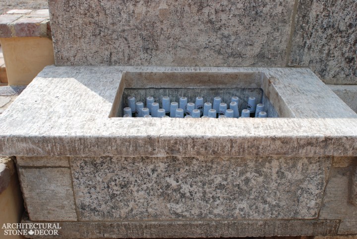 Canada outdoor kitchen barbecue landscape design home décor old natural stone