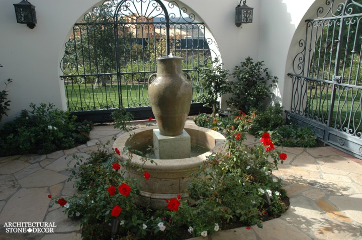 limestone-pool-fountain-terracotta-jar