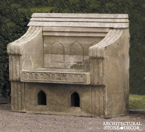 Antique-limestone-hand-carved-benches-outdoor-garden-6
