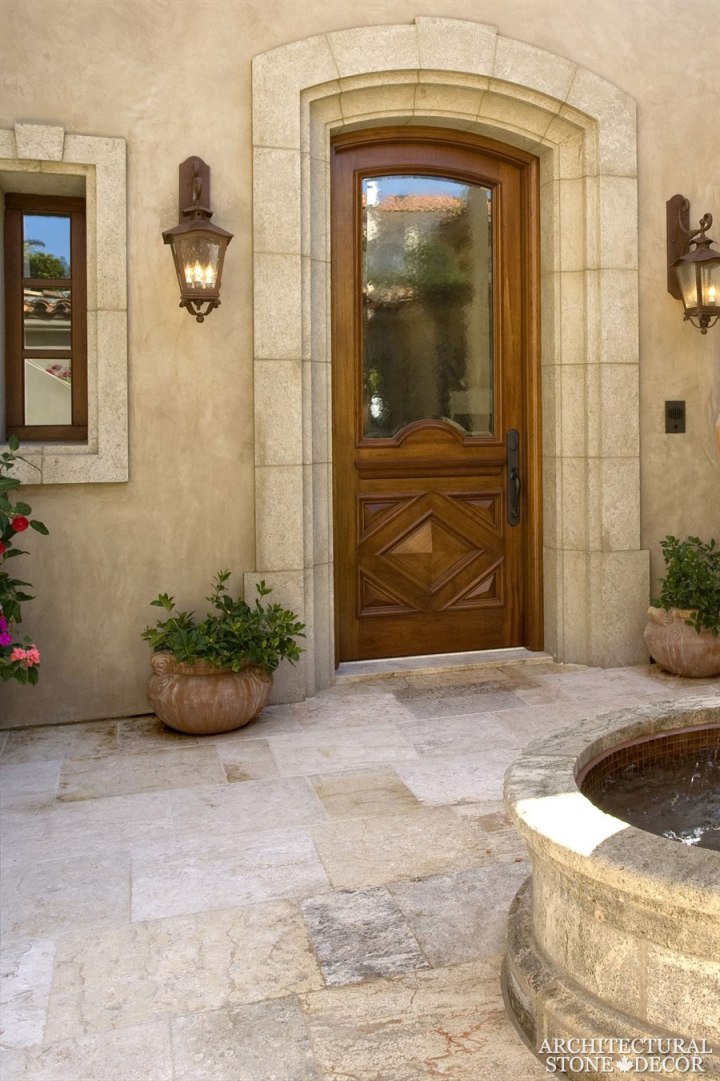 antique reclaimed natural limestone outdoor flooring frontyard stone entryway