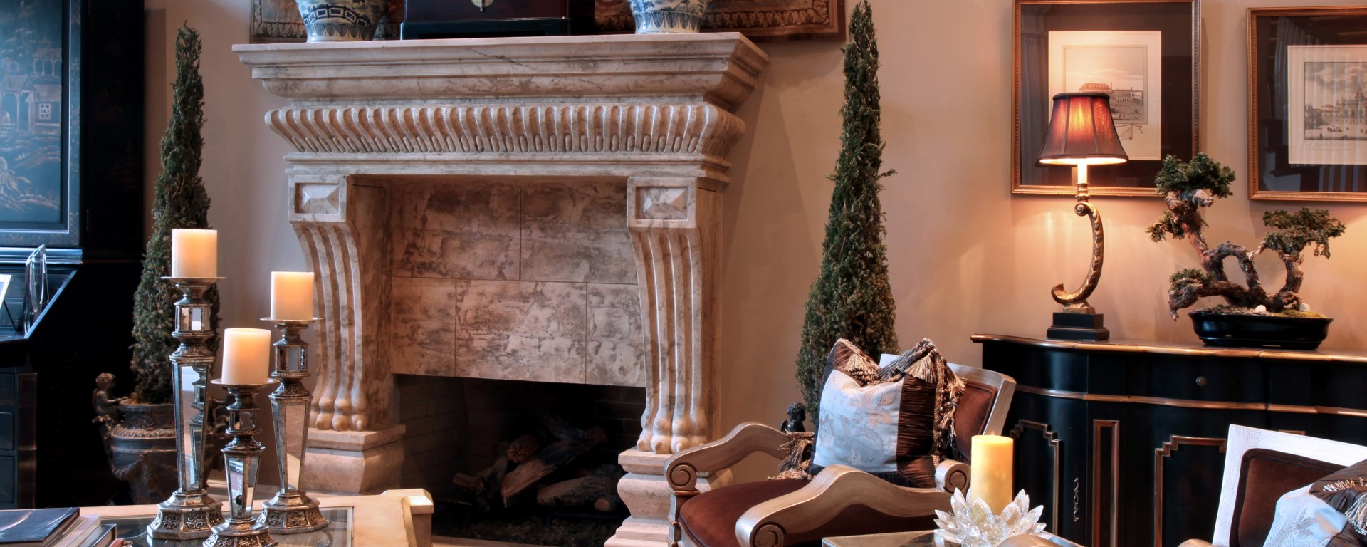 antique-stone-fireplace-heavy-carved-beautiful-canada