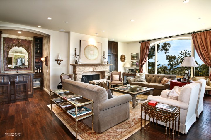 antique-stone-fireplace-mantel-canada-living-room