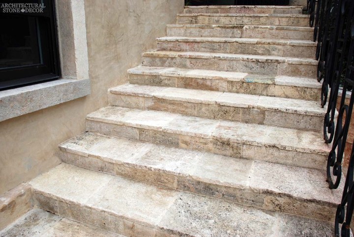 ancient reclaimed rustic old world natural stone limestone planks tiles Barre Montpelier outdoor stairsteps stairs canada ca