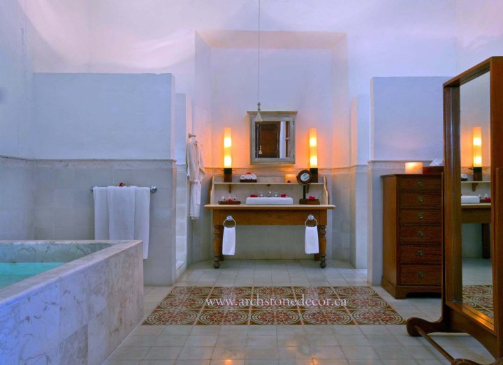 Canada ca Toronto Vancouver reclaimed antique old french colored cement pavers encaustic tiles flooring home style interior design decor bathroom