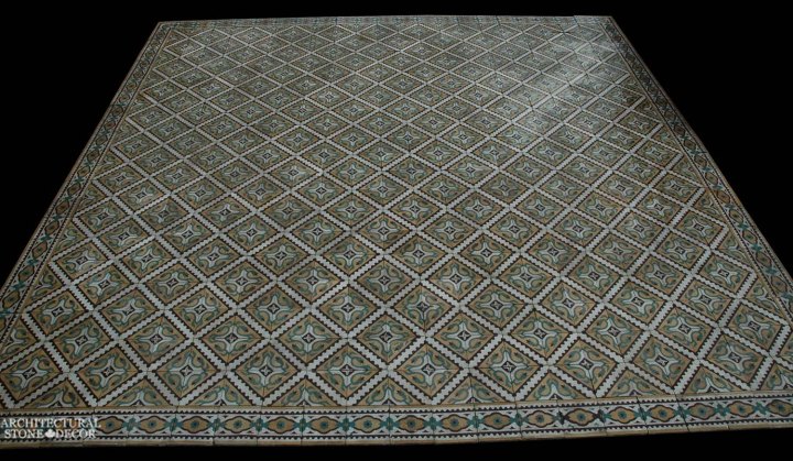 Canada ca Toronto Vancouver reclaimed antique old french colored cement pavers encaustic tiles flooring home style interior design decor