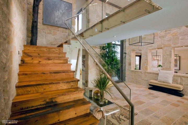 canada toronto vancouver BC CA UK coastal Mediterranean Tuscan style home villa interior design home décor salvaged reclaimed rustic antique natural stone limestone flooring tiles cladding