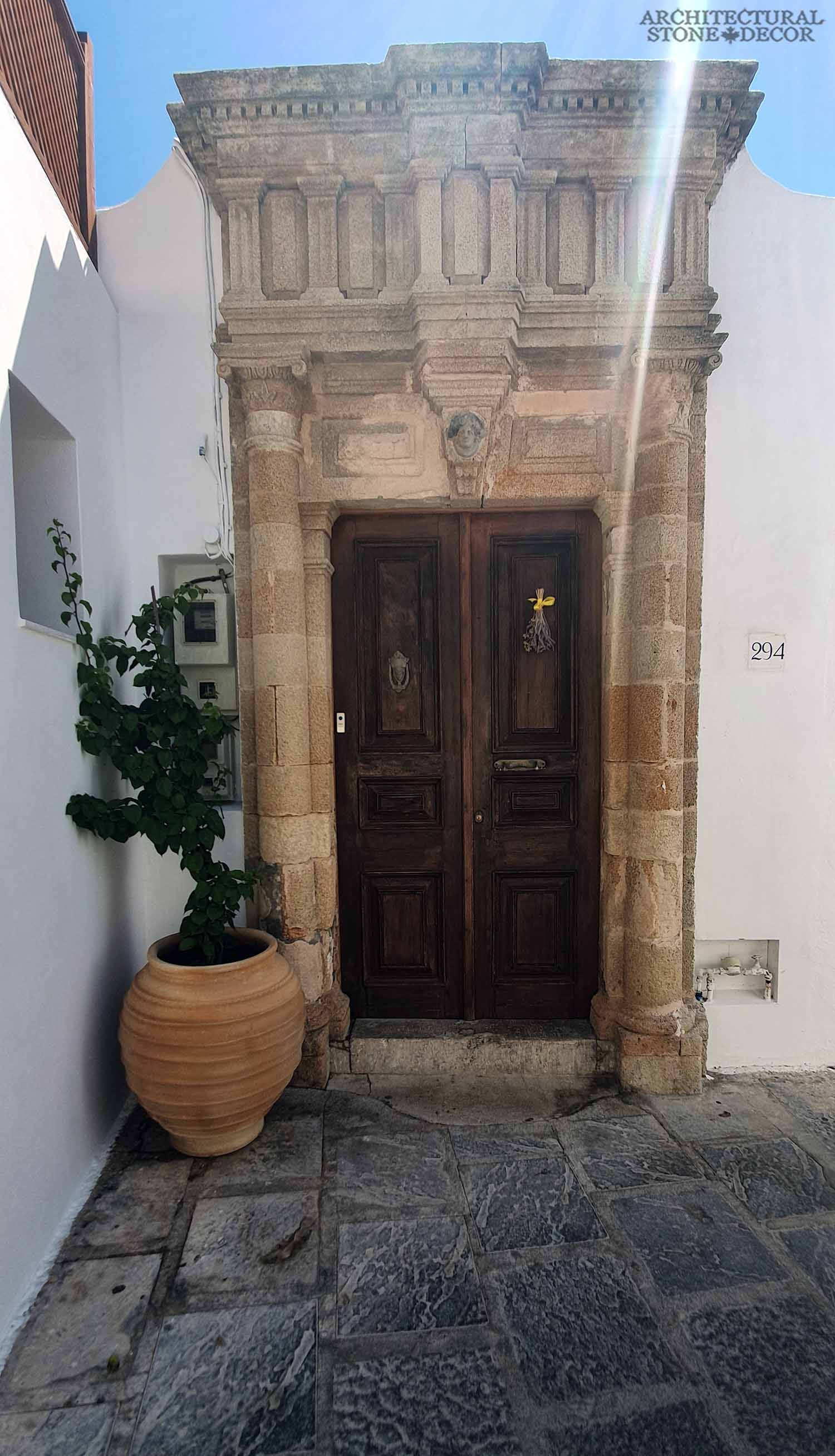 stone entryway 13