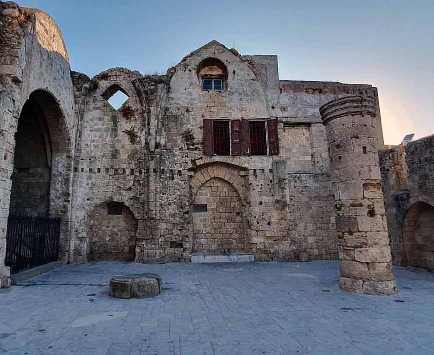 old ruins Rhodes natural Stone architecture design canada ca BC