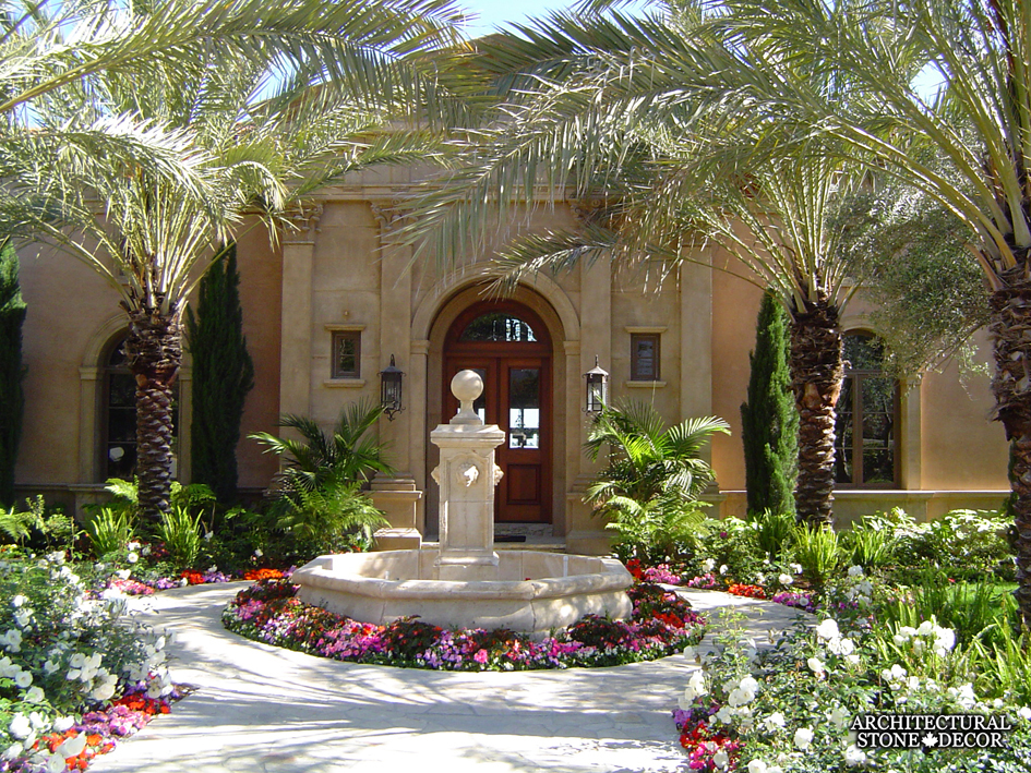 Outdoor-limestone-pool-fountain-canada-garden-architectural-stone-decor-stone-carved
